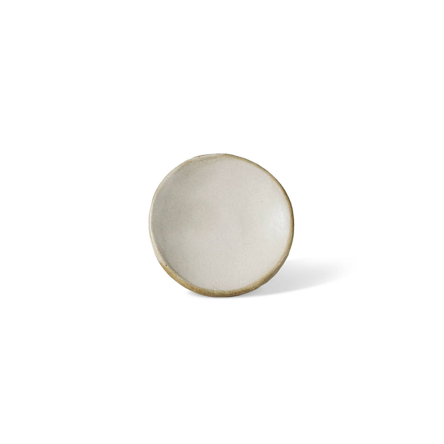 Light Gray Ceramic Incense Plate
