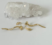 Cleo Serpent Earrings