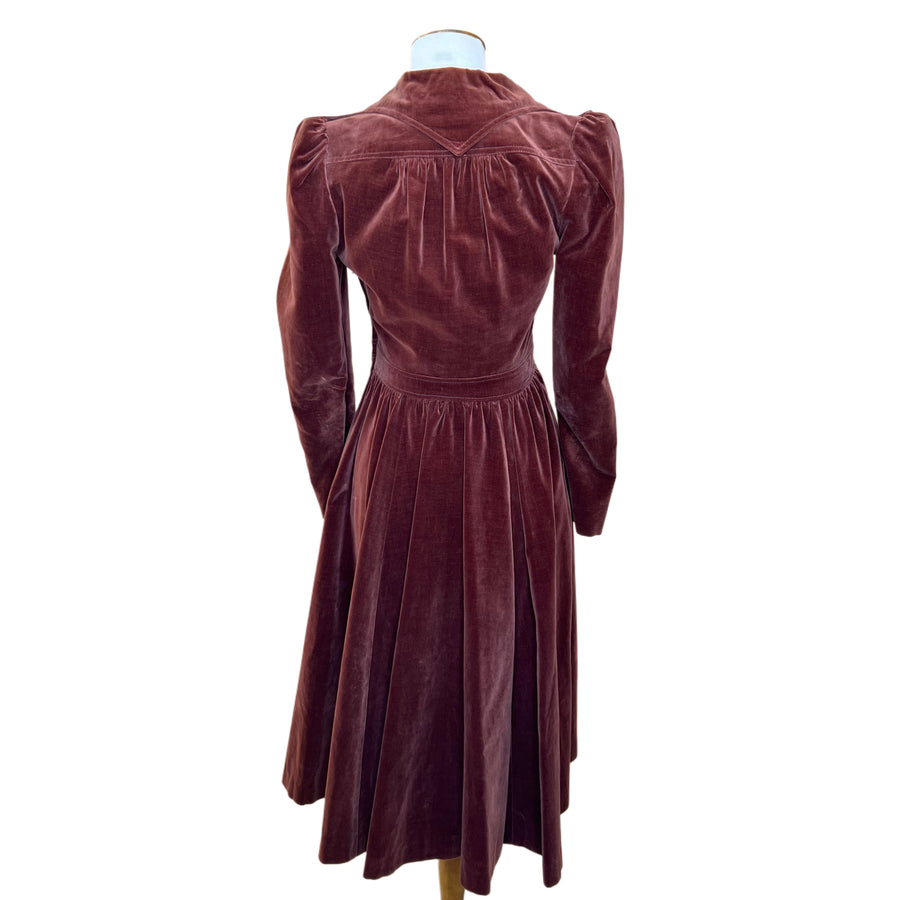 Joie Velvet Dress, 1950’s, 32” Bust 26” Waist