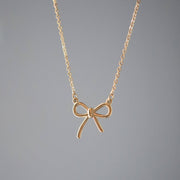 Bow Necklace