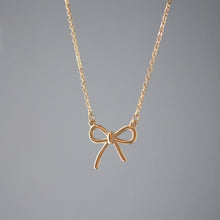 Load image into Gallery viewer, Bow Necklace