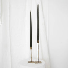 Load image into Gallery viewer, Taper Candles - Pair OLIVE