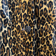 Cheetah Print Blazer, 1990s, 46” Bust