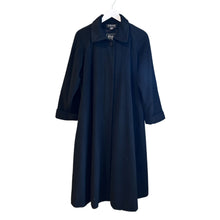 Load image into Gallery viewer, Black Cashmere Coat, 40" Bust