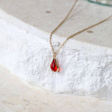 Load image into Gallery viewer, Mana Potion Necklace: D&amp;D Fantasy Ren Faire Jewelry: Green - Stamina