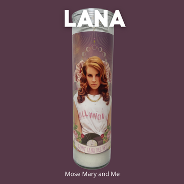 The Luminary Lana Del Rey Altar Candle