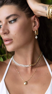 Raindrop Necklace: 20"
