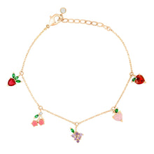Load image into Gallery viewer, Fruit Basket Bracelet: Gold