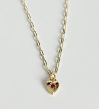 Load image into Gallery viewer, Crimson Love Necklace : Gold Filled
