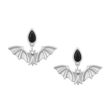 Load image into Gallery viewer, Bat Earrings: 18K Gold Plated