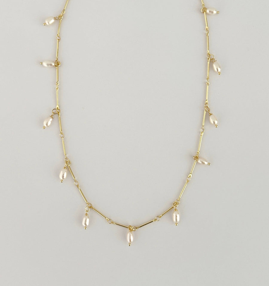 Perlitas Drop Necklace 