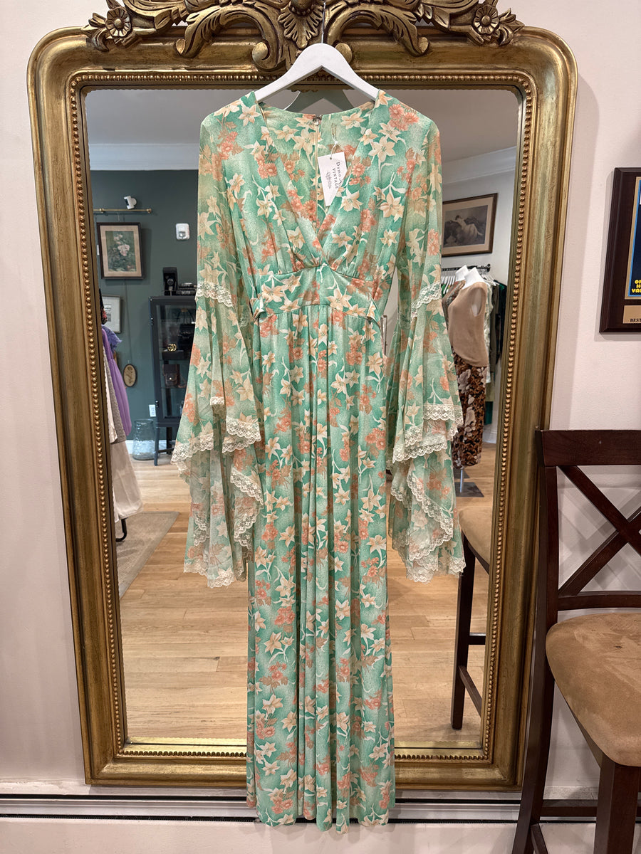 Monica Dress, 1970’s, 34” Bust, As Is