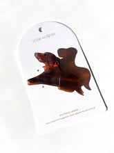 Load image into Gallery viewer, Hand-painted Dachshund Dog Breed Claw Hair Clip | Eco-Friend