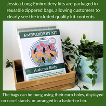 Load image into Gallery viewer, Happy Cat Embroidery Kit