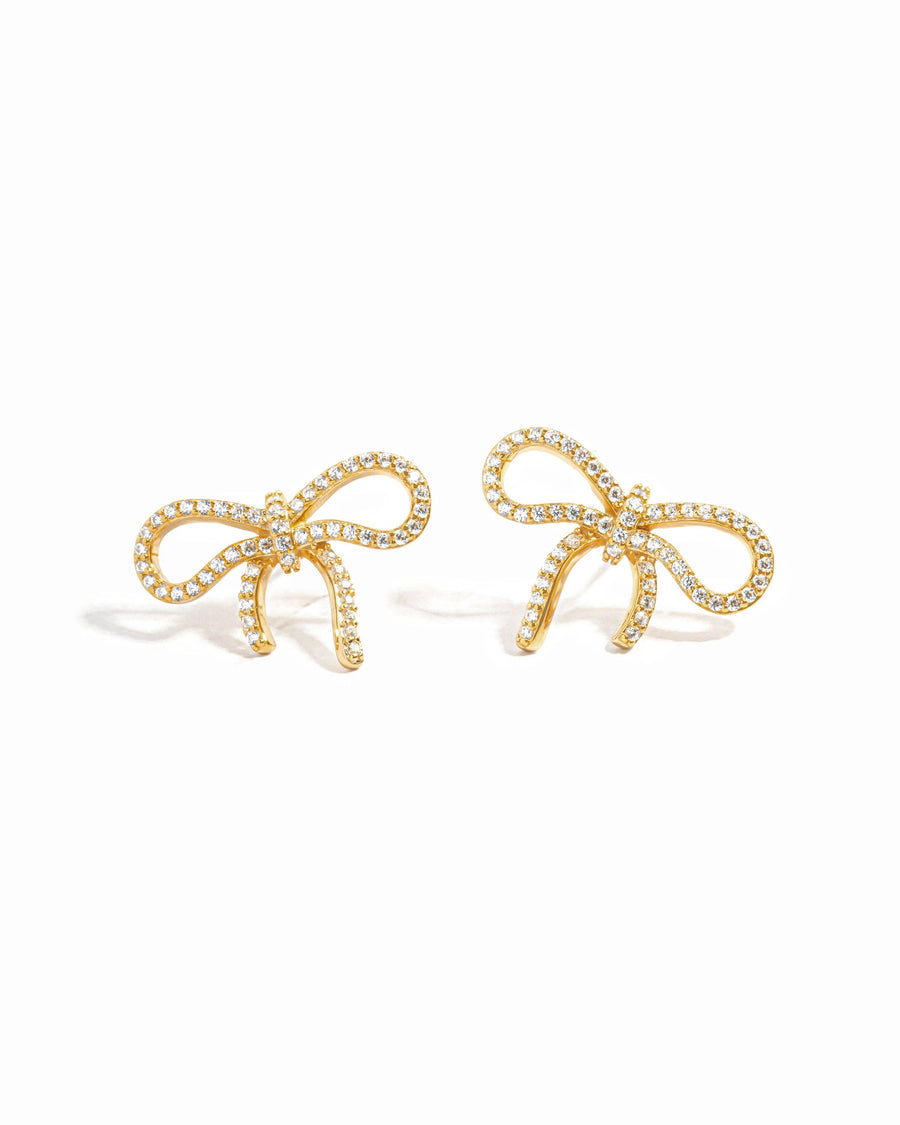 Bow Studs: Gold