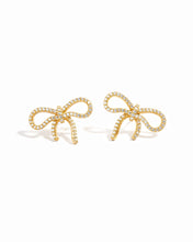 Load image into Gallery viewer, Bow Studs: Gold