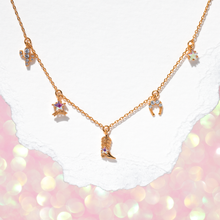 Load image into Gallery viewer, Charming Cowgirl Necklace: Gold