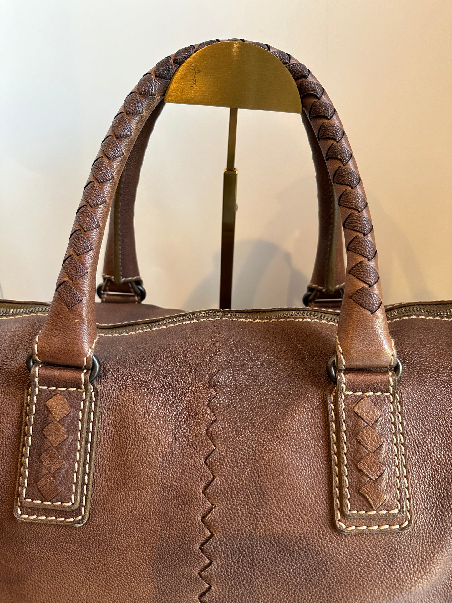 Urban - Bottega Veneta Leather Travel Bag