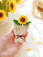 Load image into Gallery viewer, Handmade Mini Crochet, Keychain Desk Decor – 6 Designs: Style 5 (Spooky Boo)