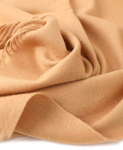 Load image into Gallery viewer, Oversized Cashmere Scarf: Camel
