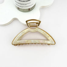 Load image into Gallery viewer, Minimalist Elegant Alloy &amp; Acetate Hair Claw Clip ✨: C
