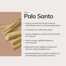 Load image into Gallery viewer, Palo Santo Handmade Incense Cone