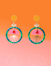 Load image into Gallery viewer, Tropic Glam Hoops