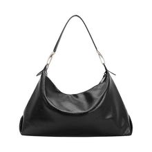 Load image into Gallery viewer, Charlie Black Recycled Vegan Shoulder Bag