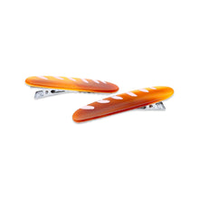 Load image into Gallery viewer, Baguette Alligator Hair Clip Set