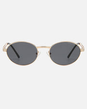 Blake Polarized Sunglasses: Black/Gold