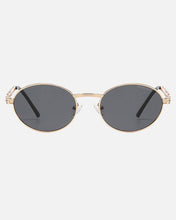 Load image into Gallery viewer, Blake Polarized Sunglasses: Black/Gold