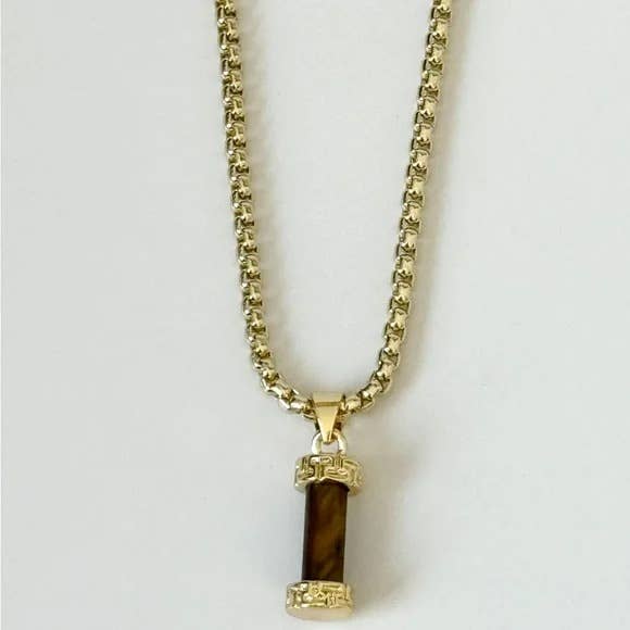Allure Necklace : Tigers Eye