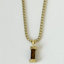 Load image into Gallery viewer, Allure Necklace : Tigers Eye