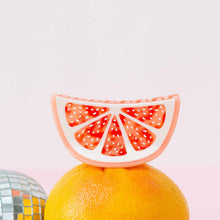 Load image into Gallery viewer, Large Grapefruit Slice Hair Claw Clip