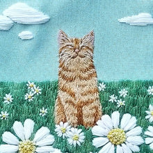 Load image into Gallery viewer, Happy Cat Embroidery Kit