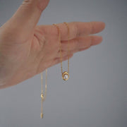 Margaret Pearl Necklace | Dainty Everyday Gold Necklace