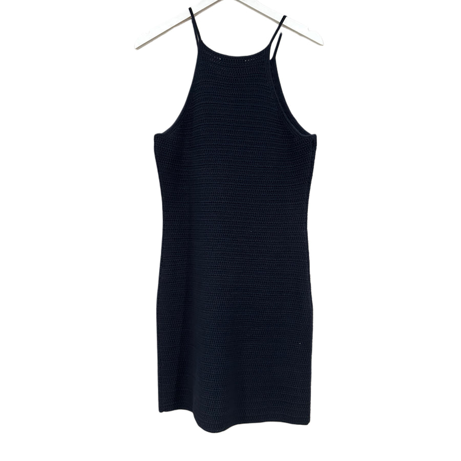 Navy Knit Dress, 2000’s, 38” Bust
