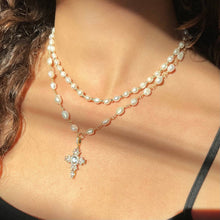 Load image into Gallery viewer, Good Vibrations Pearl Necklace