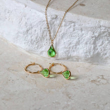 Load image into Gallery viewer, Mana Potion Necklace: D&amp;D Fantasy Ren Faire Jewelry: Green - Stamina