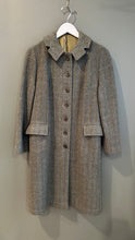 Load image into Gallery viewer, Nina L- Blue Green Wool Trench, 1960s, 40” Bust