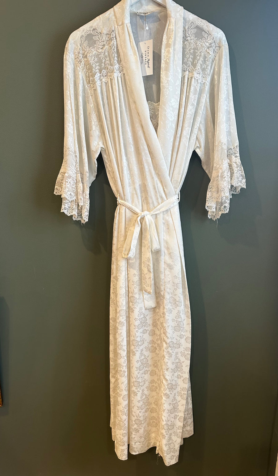 Janet - Two Piece Christian Dior White Lingerie Set, 1970's, 36" Bust DamnAgedVintage Janet - Two Piece Christian Dior White Lingerie Set, 1970's, 36" Bust DamnAgedVintage