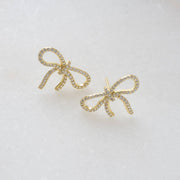 Bow Studs: Gold