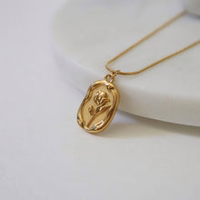 Load image into Gallery viewer, Tulip Necklace | Flower Pendant Necklace