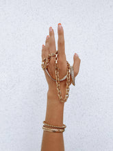 Load image into Gallery viewer, Lina Chain Cuff: Gold