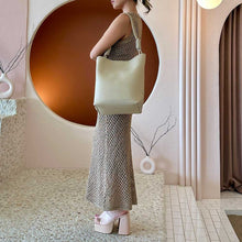 Load image into Gallery viewer, Adeline Ivory Recycled Vegan Tote Bag