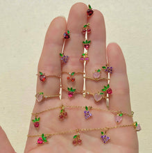 Load image into Gallery viewer, Fruit Basket Choker: Silver