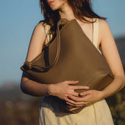 Adeline Ivory Recycled Vegan Tote Bag