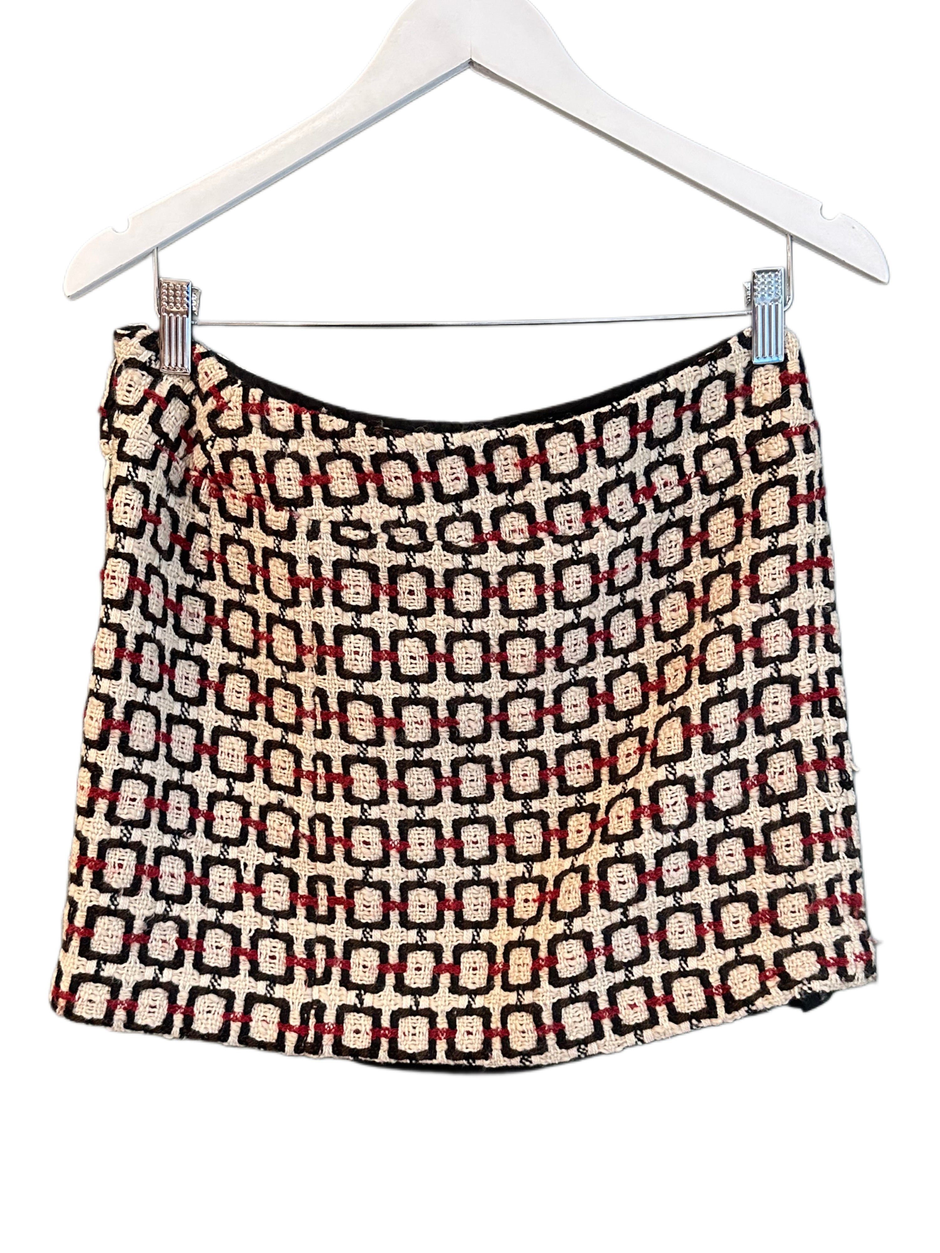 Knit Skirt, 1960’s, 30” Waist as is