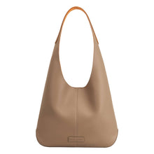 Load image into Gallery viewer, Kenya Taupe Recycled Vegan Shoulder Bag