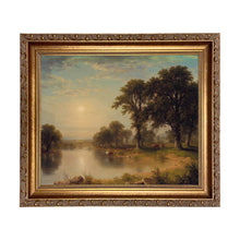 Load image into Gallery viewer, Summer Afternoon by Asher Durand Painting Print on Canvas: 8" x 10"